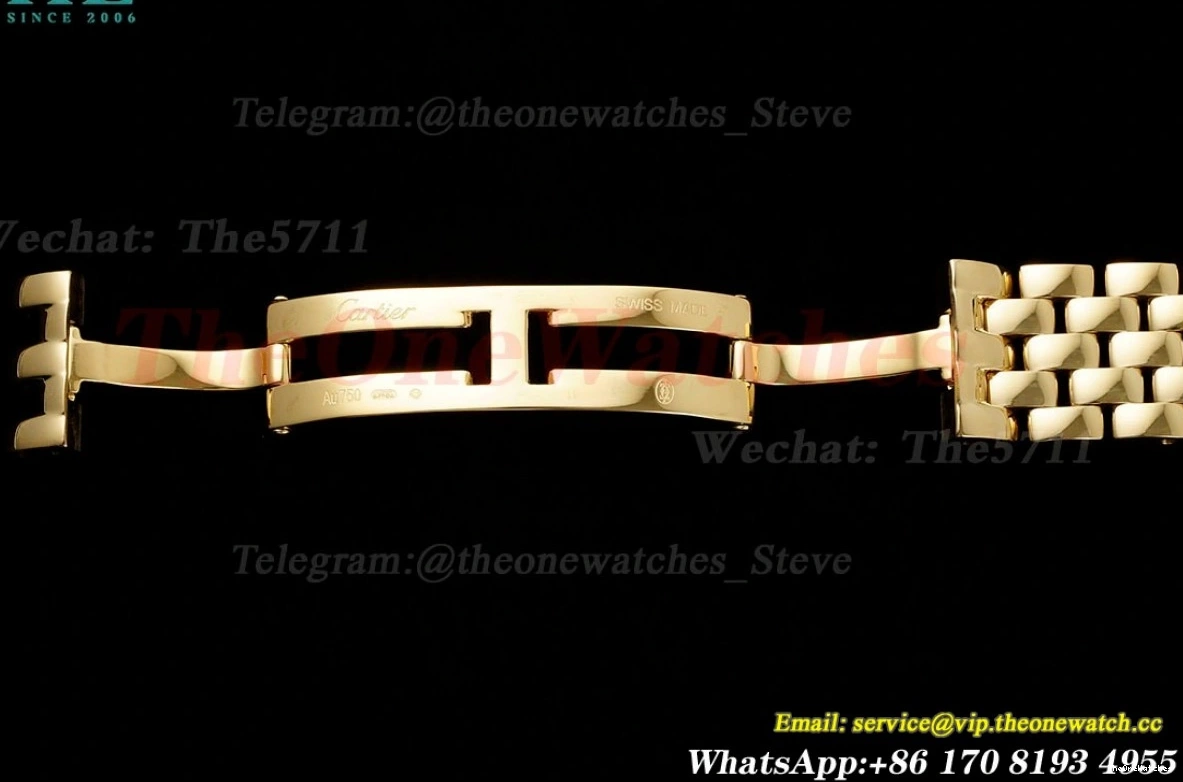 Ladies Dial Secrete Panthere YG YG AF Dia Mop Quartz 27mm De 0426